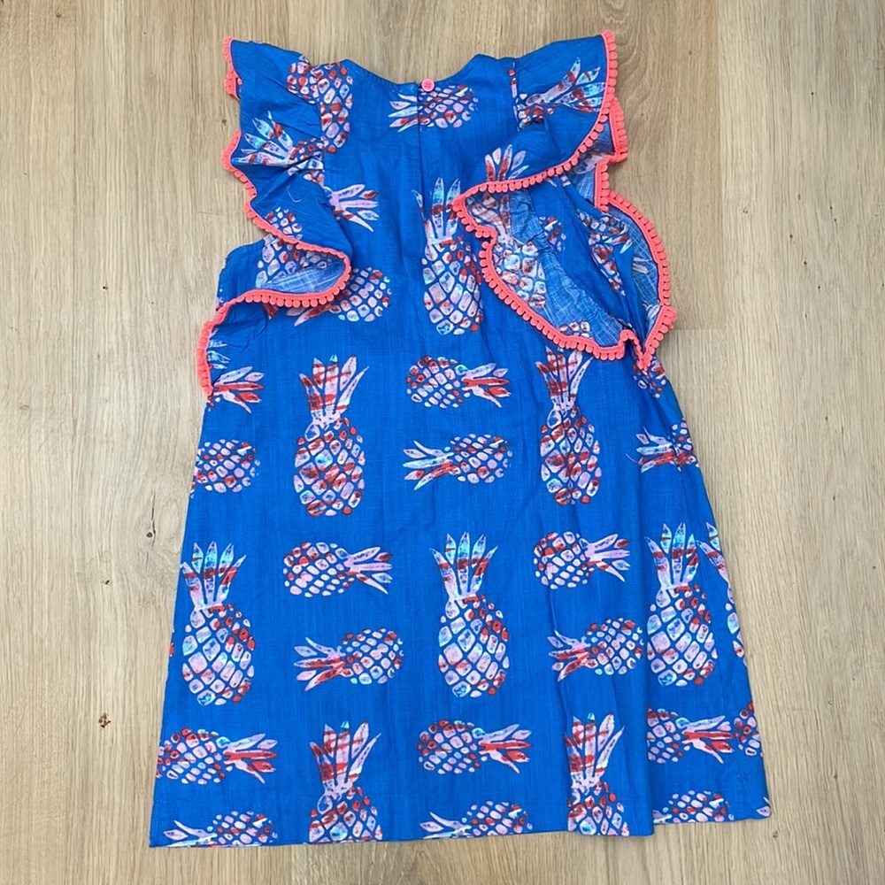 Crew cuts pineapple dress girls size 6 - Picture 3 of 3